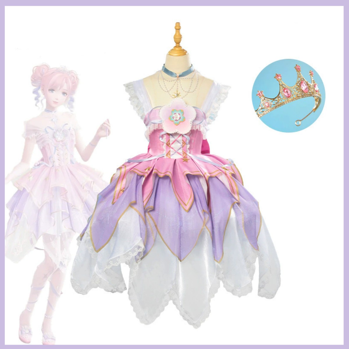 Anime Game Infinity Nikki Cosp - Party Games Birthday ulasan dan harga