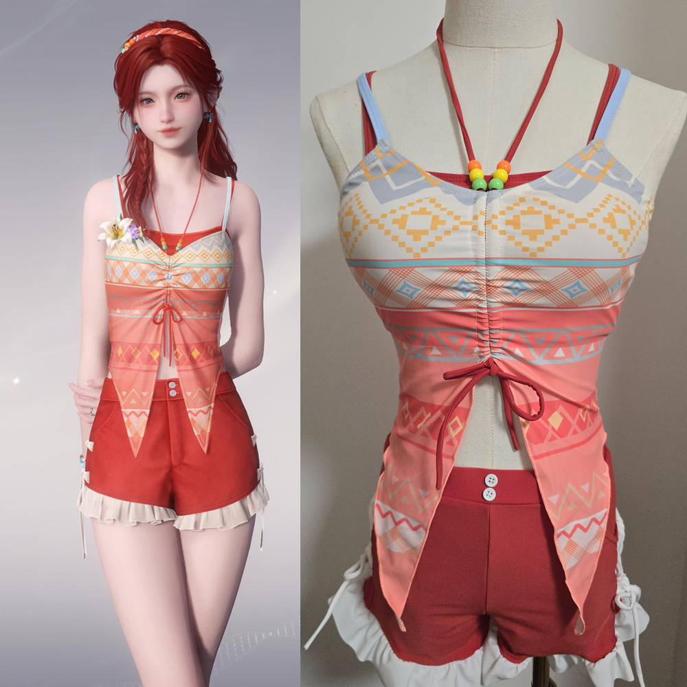 Love and Deepspace Cosplay Cos - Party Games Summer ulasan dan harga