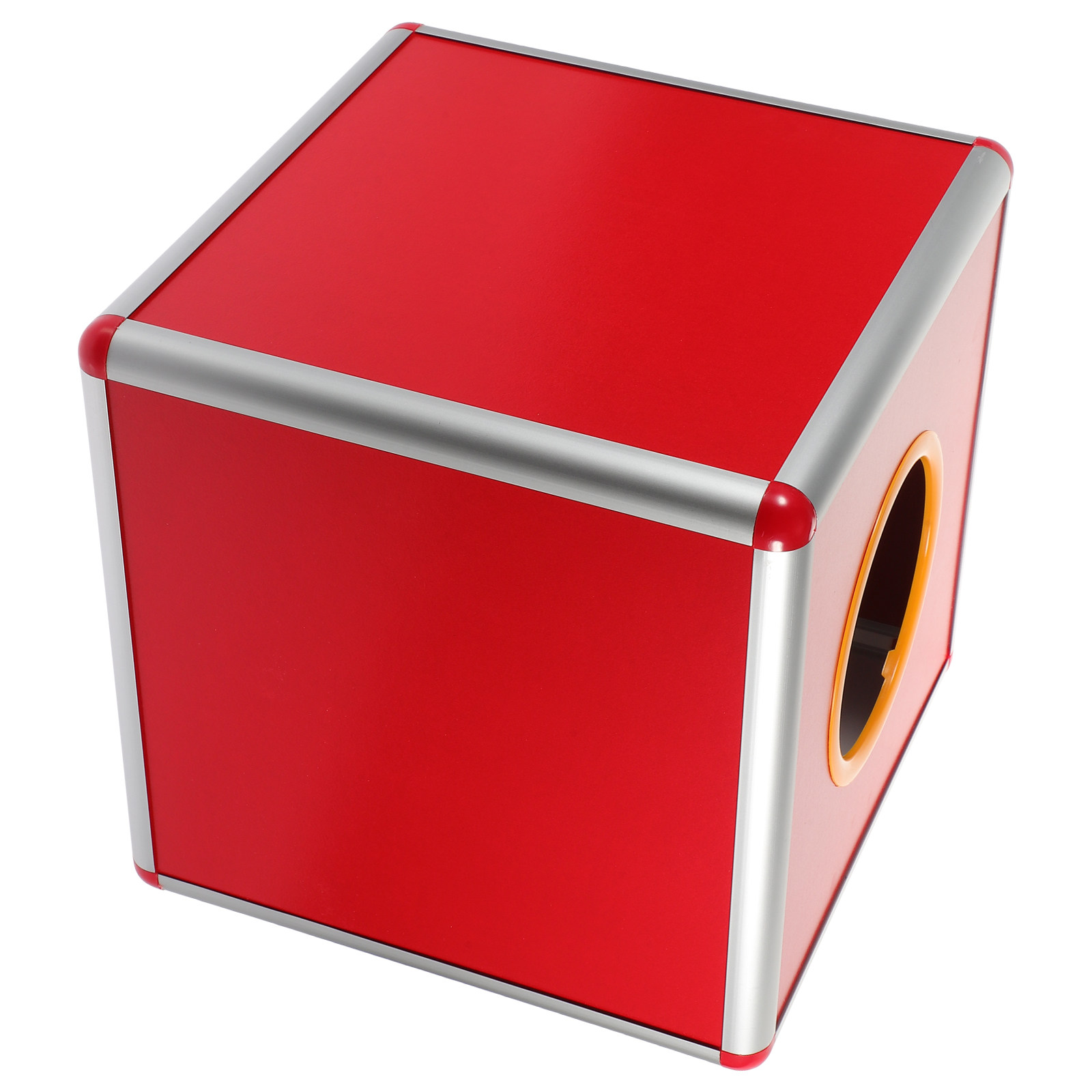 Red Opaque Lottery Box 25cm Mu - Party Games Company ulasan dan harga