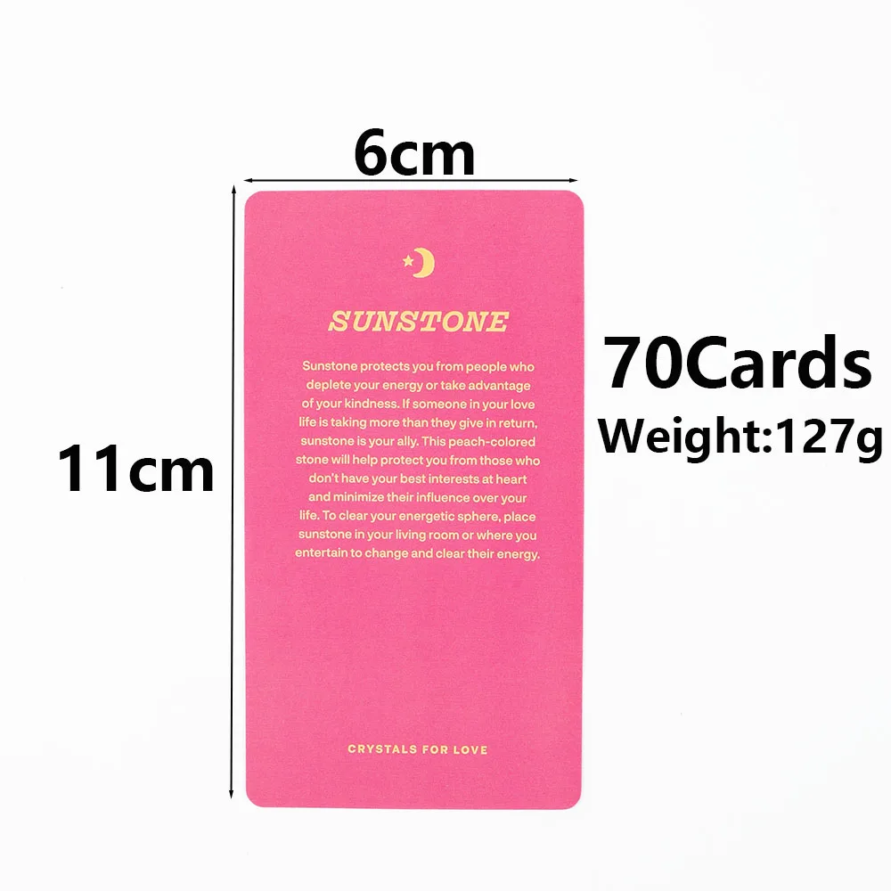 70Pcs the Love Deck Tarot Card - Party Games Entertainer ulasan dan harga