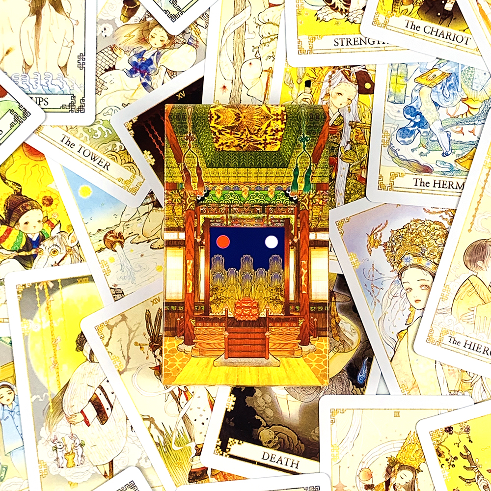 Retro Tarot Cards A 78PCS Chin - Party Games Classic ulasan dan harga